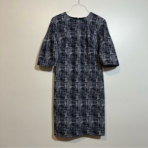 Maggy London Navy Blue winter dress size 8p